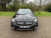 Used Mercedes E220 AMG line 194 HP (142 kW) 2017 Black Estate