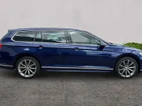 Used VW Passat R-line 150 HP (110 kW) 2018 Blue Estate