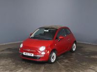 Used Fiat 500C Lounge 69 HP (50 kW) 2013 Red Cabriolet