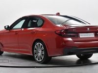Used BMW 530 M Sport 282 HP (207 kW) 2022 Red Sedan