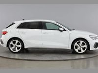 Used Audi A3 S-Line 110 HP (80 kW) 2022 White Hatchback