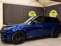 Used Land Rover Range Rover Sport SVR 575 HP (422 kW) 2019 Blue SUV