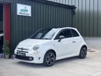 Used Fiat 500 S 69 HP (50 kW) 2016 White Hatchback