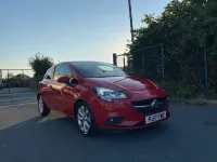 Used Vauxhall Corsa 75 HP (55 kW) 2017 Red Hatchback
