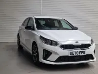 Used Kia Ceed GT-Line 138 HP (101 kW) 2020 White Hatchback