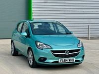 Used Vauxhall Corsa Excite 100 HP (73 kW) 2015 Green Hatchback