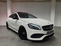 Used Mercedes A200 AMG Line Premium Plus 136 HP (100 kW) 2017 White Hatchback