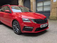Used Skoda Octavia vRS 184 HP (135 kW) 2017 Red Estate