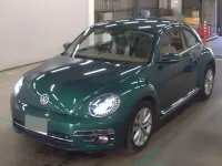 Used VW Beetle Design 105 HP (77 kW) 2018 Green Hatchback