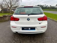 Used BMW 116 Sport Line 2017 White Hatchback