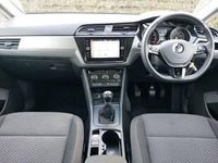 Used VW Touran Family 150 HP (110 kW) 2020 Blue MPV