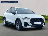 Used Audi Q3 Black Edition 147 HP (108 kW) 2025 White SUV
