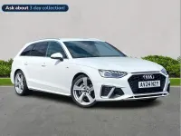 Used Audi A4 S-Line 204 HP (150 kW) 2024 White Estate