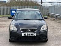 Used Kia Rio 95 HP (69 kW) 2010 Black Hatchback
