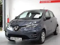 Usado Renault Zoe Play 78 kW (107 CV) 2020 Gris Utilitario