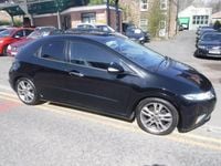 Begagnad Honda Civic SI 140 HK (102 kW) 2010 Svart Halvkombi