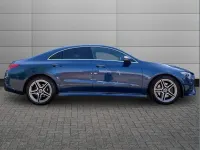 Used Mercedes CLA200 AMG line 161 HP (118 kW) 2022 Blue Coupe
