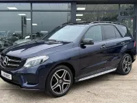 Usado Mercedes GLE250 AMG 2018 Azul Carrinha