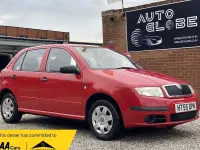 Used Skoda Fabia Classic 64 HP (47 kW) 2006 Red Hatchback