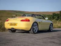 Used Porsche Boxster 1997 Yellow Cabriolet