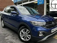 Used VW T-Cross SE 95 HP (69 kW) 2023 Blue SUV