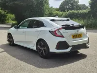 Used Honda Civic EX 129 HP (94 kW) 2018 White Hatchback