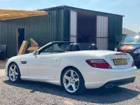 Used Mercedes SLK250 AMG 2015 White Cabriolet