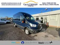 Used Ford Transit Trend 123 HP (90 kW) 2018 Blue Van