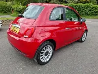 Used Fiat 500 Pop Star 69 HP (50 kW) 2016 Red Hatchback