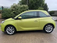 Used Vauxhall Adam Jam 70 HP (51 kW) 2013 Yellow Hatchback