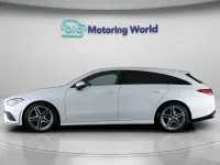 Usado Mercedes CLA180 AMG line 2022 Blanco Berlina