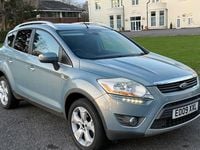 Used Ford Kuga Titanium 136 HP (100 kW) 2009 Blue SUV