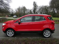 Used Ford Ecosport Titanium 125 HP (91 kW) 2020 Red SUV