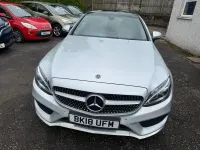 Used Mercedes C220 AMG line 2018 Silver Coupe
