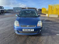 Used Ford Fiesta Zetec 2008 Blue Hatchback