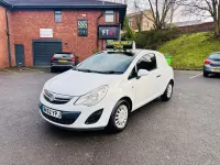 Used Vauxhall Corsa 95 HP (69 kW) 2012 White Van