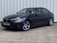 Begagnad BMW 320 Efficient Dynamics 2015 Blå Sedan