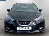 Usado Nissan Micra Acenta 92 HP (67 kW) 2021 Preto Citadino