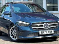 Used Mercedes B180 Premium Plus 116 HP (85 kW) 2019 Blue Hatchback