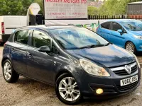 Used Vauxhall Corsa 90 HP (66 kW) 2010 Blue Hatchback