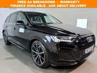 Begagnad Audi Q7 Black Edition 286 HK (210 kW) 2021 Svart SUV