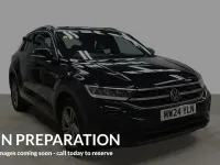 Used VW T-Roc R-line 150 HP (110 kW) 2024 Black SUV