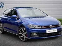 Used VW Polo GTI 200 HP (147 kW) 2020 Blue Hatchback