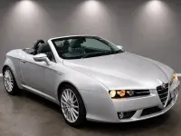 Begagnad Alfa Romeo Spider 185 HK (136 kW) 2007 Silver Cab