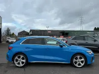 Used Audi A3 e-tron S-Line 2021 Blue Hatchback