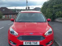Used Ford Focus Titanium X 120 HP (88 kW) 2018 Red Estate
