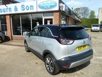 Used Vauxhall Crossland X Elite 99 HP (72 kW) 2017 Silver SUV