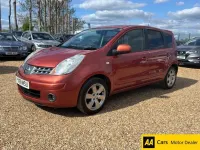 Used Nissan Note Tekna 110 HP (80 kW) 2008 Orange Hatchback