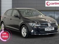 Used VW Polo SE 80 HP (58 kW) 2019 Black Hatchback