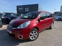 Used Nissan Note N-TEC 88 HP (64 kW) 2012 Red Hatchback